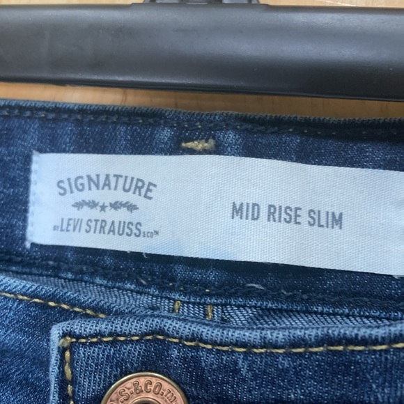 Levi Strauss midrise slim cotton/polyester/elastane denim W30,L30 straight leg. - Picture 3 of 13